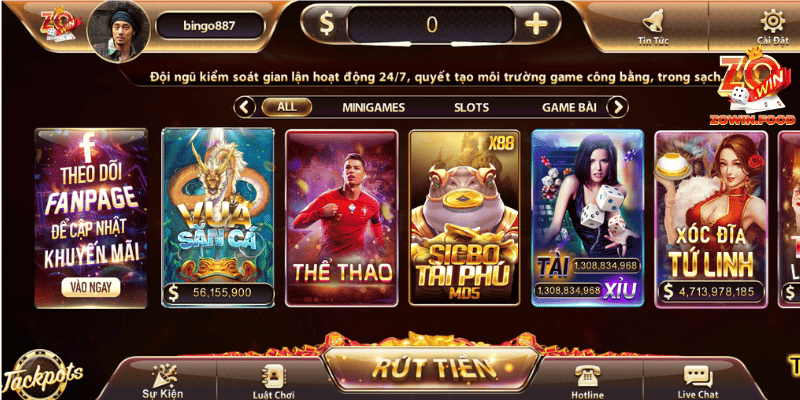 Nhà cái cá độ bóng đá ZOWIN đông đảo game thủ tham gia