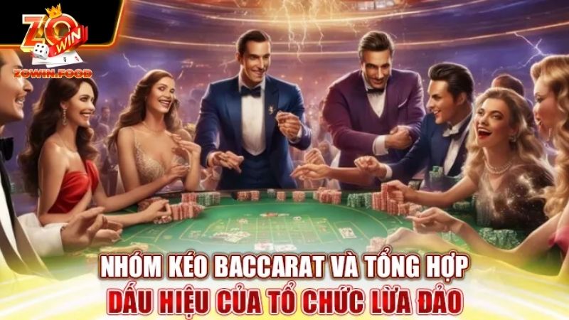 Nhận biết các nhóm kéo Baccarat lừa đảo trên thị trường