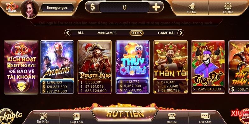 Game slot, nổ hũ hấp dẫn trúng hàng tỷ dồng